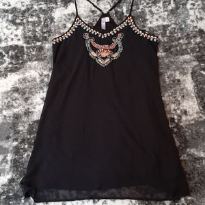 Alya embellished little black dress.